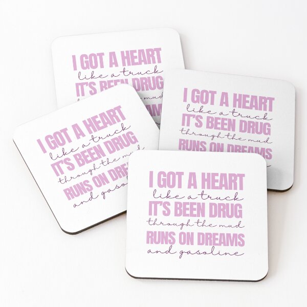 Item preview, I got a heart like a truck. Trending country music designs. designed and sold by Trendphics.