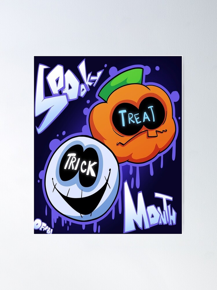 spooky month Poster for Sale by vivianahardwick