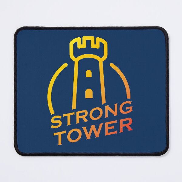 Item preview, Strong Tower - A christian Design whit gradient designed and sold by berea.cl.