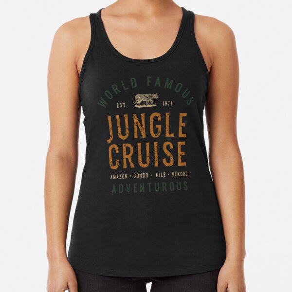 NTWRK - Women's Jungle Cruise Movie Poster Racerback Tank Top