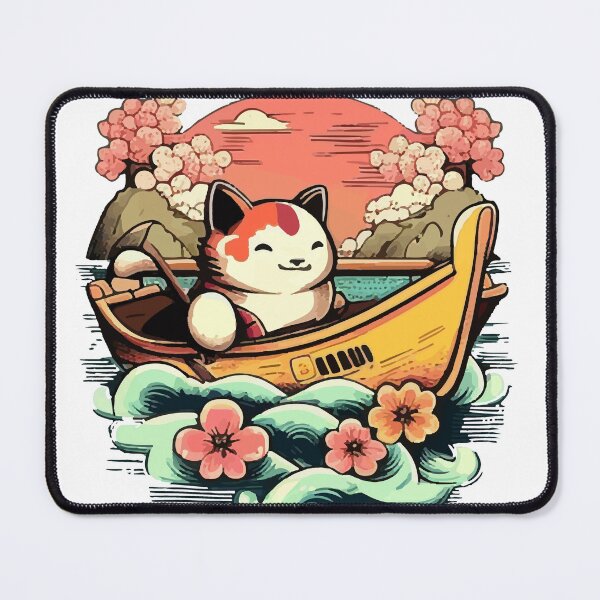 Item preview, Kawaii Kitty Boat Day designed and sold by Kona Cat Creationz.