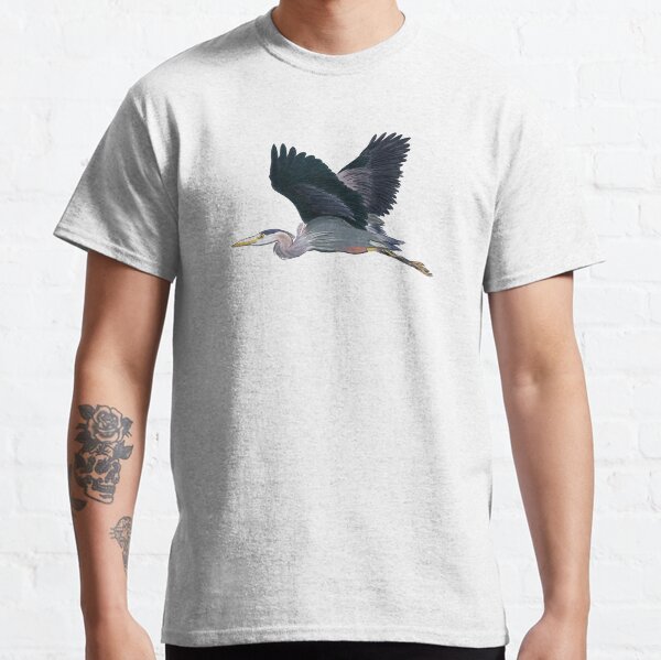 Karen the Great Blue Heron Classic T-Shirt