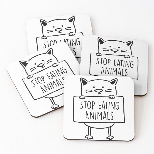 Item preview, STOP EATING ANIMALS designed and sold by KRIEAYTION.