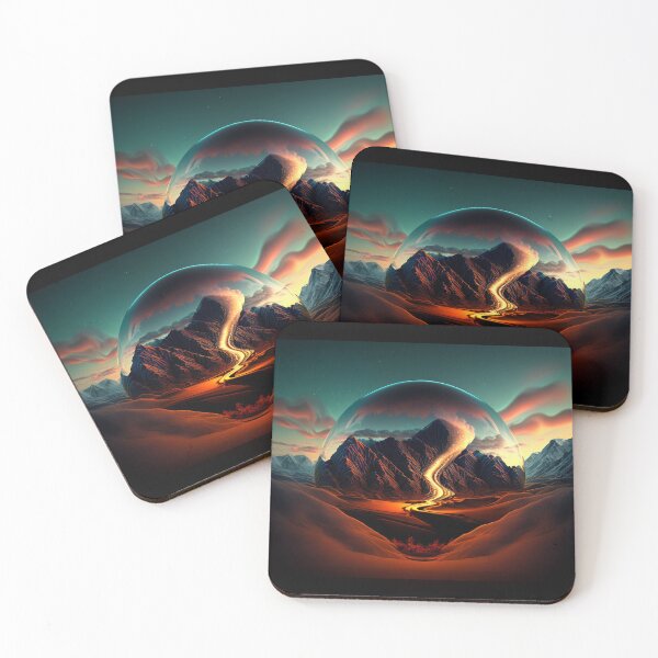 Item preview, Dark Fantasy Landscape, Lava Cloud Stream designed and sold by Fantasy Masterpiece.