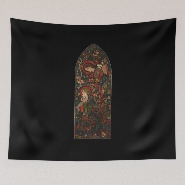 Item preview, The Annunciation, 1857. Sir Edward Burne-Jones designed and sold by linggalibrary.