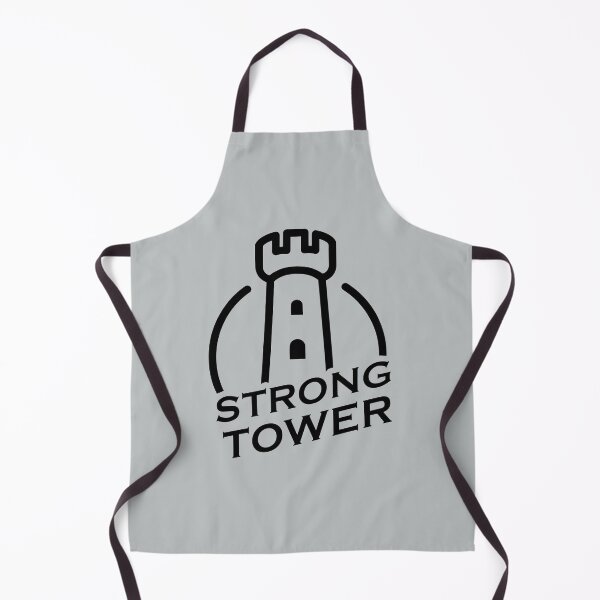 Item preview, Strong Tower - A christian Design in solid color designed and sold by berea.cl.