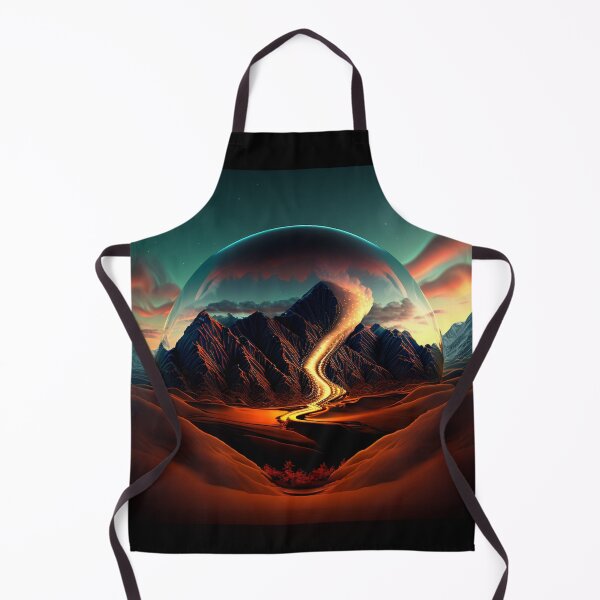 Item preview, Dark Fantasy Landscape, Lava Cloud Stream designed and sold by Fantasy Masterpiece.