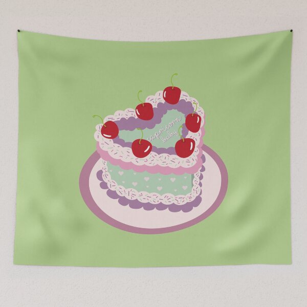 Item preview, Capricorn Baby Heart Cake Design designed and sold by racharanha.