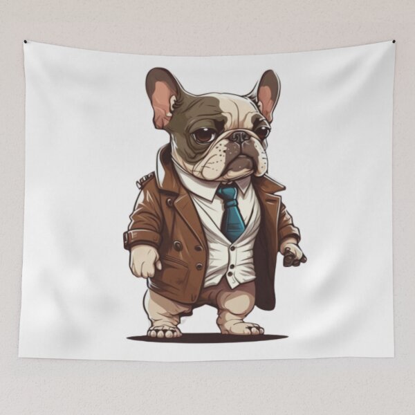 Item preview, Frenchie the Bouncer French Bulldog  designed and sold by PetsEnough.