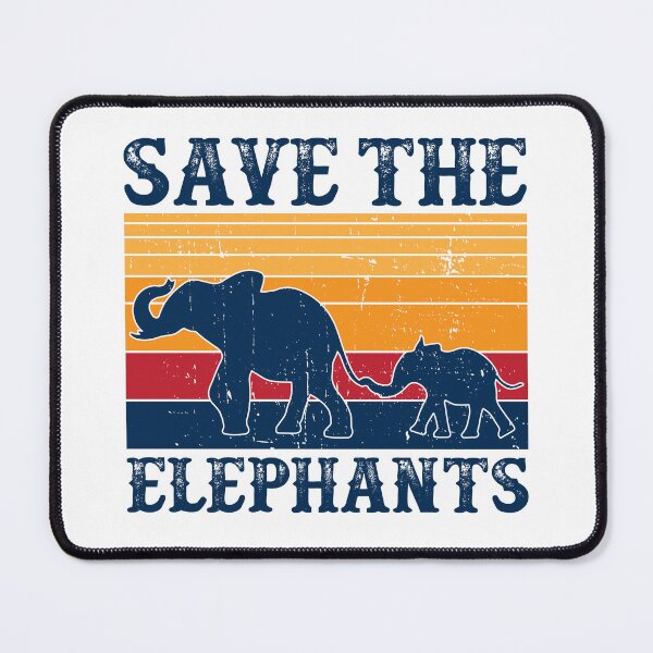 Item preview, SAVE THE ELEPHANTS designed and sold by KRIEAYTION.