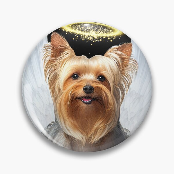 Item preview, Angel dogs - Yorkshire Terrier (Light coat) designed and sold by SteampunkMoai.