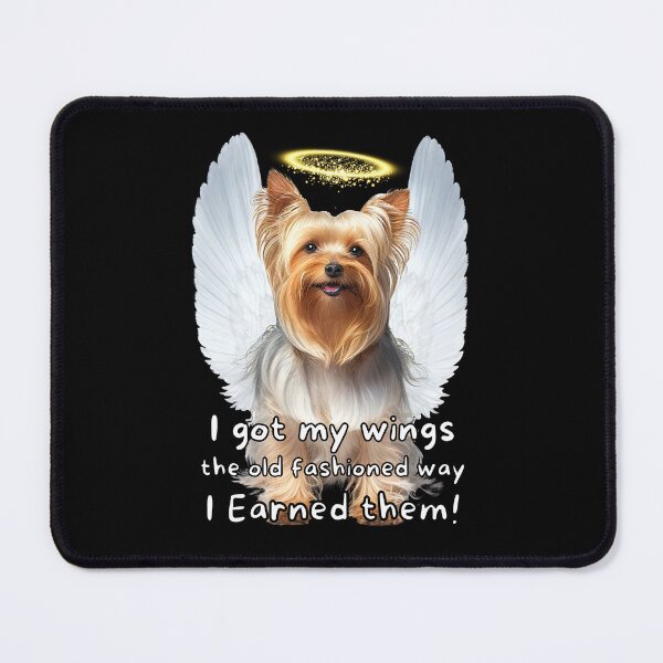 Item preview, Angel dogs - Yorkshire Terrier (Light coat) designed and sold by SteampunkMoai.