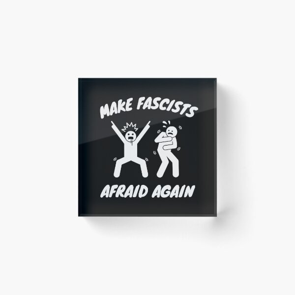Item preview, Make Fascists Afraid Again Design | Anti-Fascism designed and sold by SimpliText.