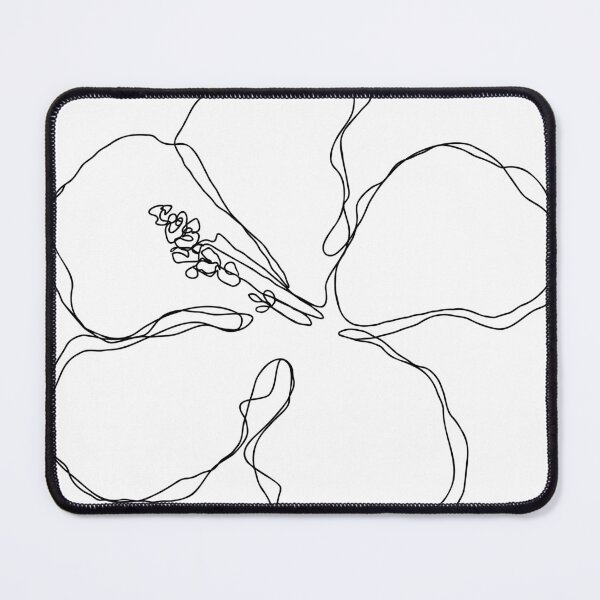 Item preview, Hibiscus Flower Line Art designed and sold by RachelFCreative.