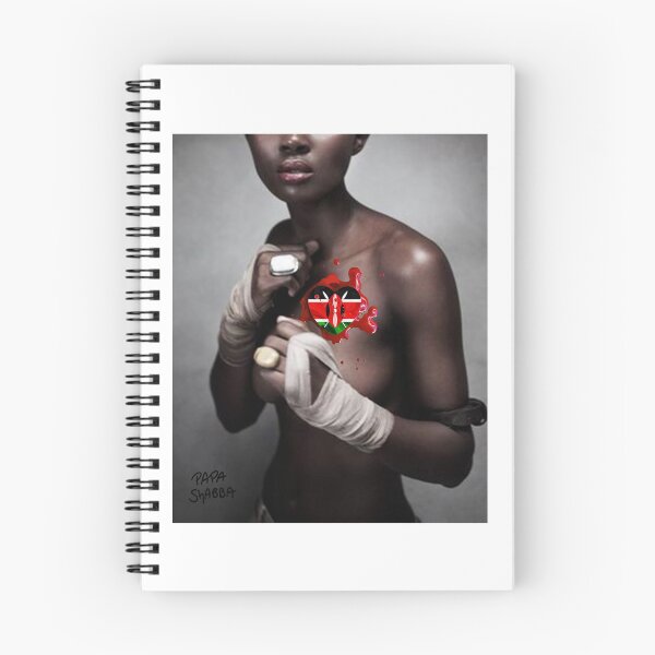 Item preview, Heart Bleeding For Kenya; designed and sold by StickerApe.