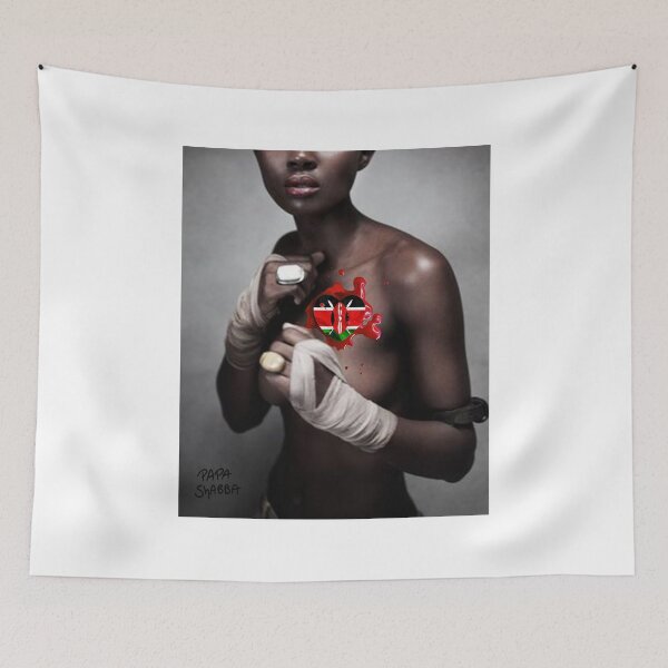 Item preview, Heart Bleeding For Kenya; designed and sold by StickerApe.