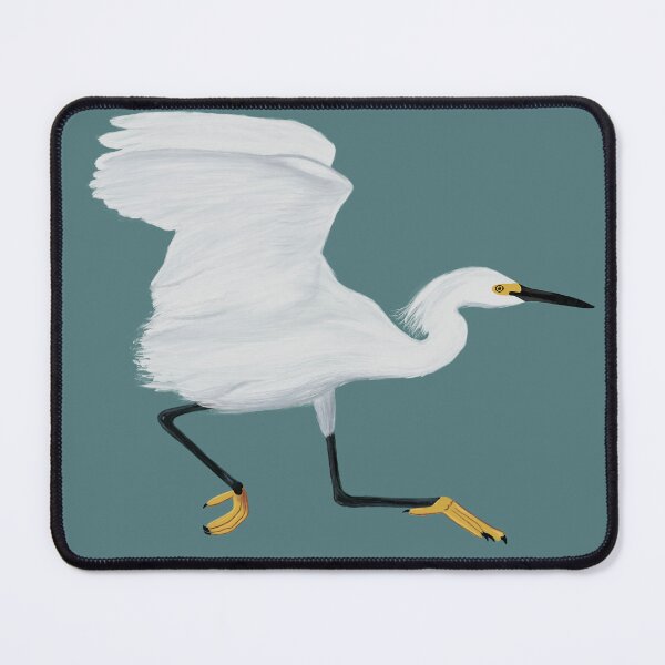 Item preview, Snowy Egret designed and sold by ThreeReefsDeep.