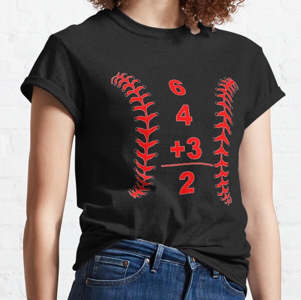 Funny Baseball Shirts For Men Coach 6+4+3=2' Men's T-Shirt