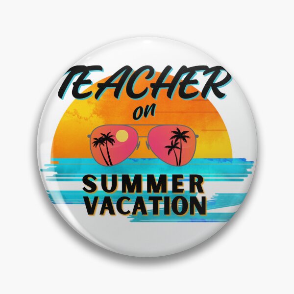 Item preview, Teacher on Summer Vacation Tshirt Decal Sticker designed and sold by HatzicTshirts.