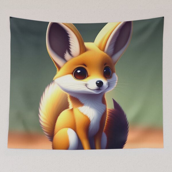 Item preview, Say Hello to liitle Cute Fennex Fox designed and sold by ChibiMavis.