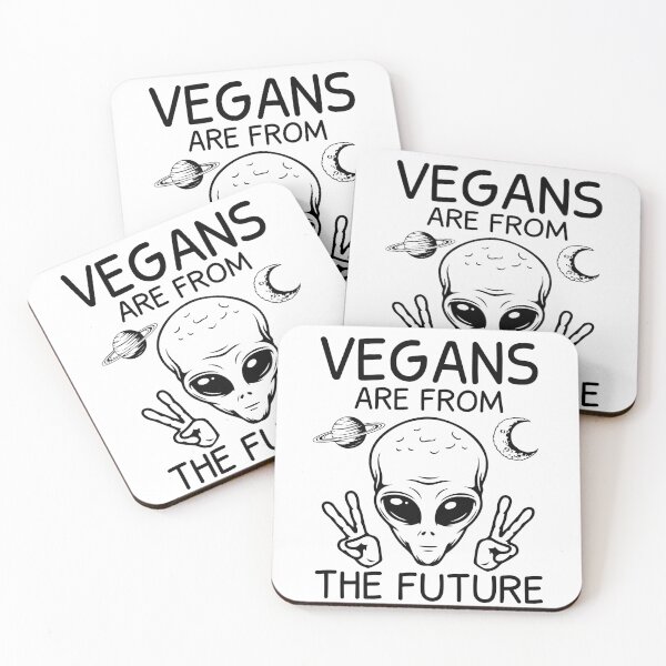 Item preview, VEGANS ARE FROM THE FUTURE designed and sold by KRIEAYTION.
