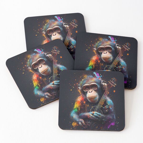 Item preview, Play and Enjoy the Music Like a Monkey designed and sold by W I L O R F   . C O.