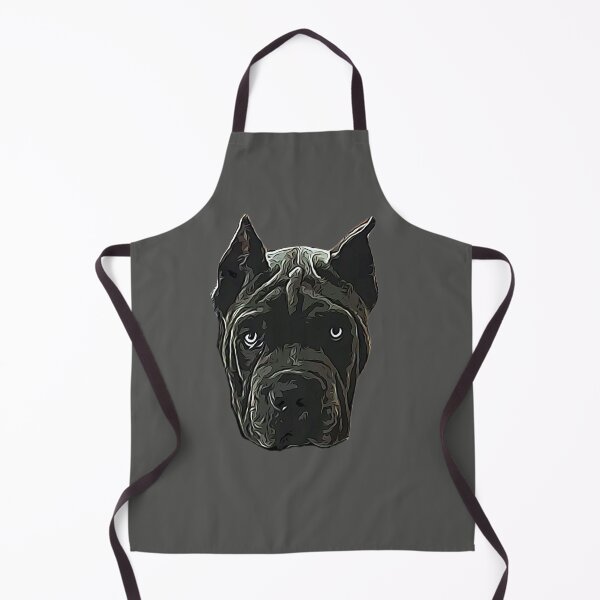 Item preview, Cane Corso Cartoon Art Black Puppy Dog designed and sold by ElegantCat.