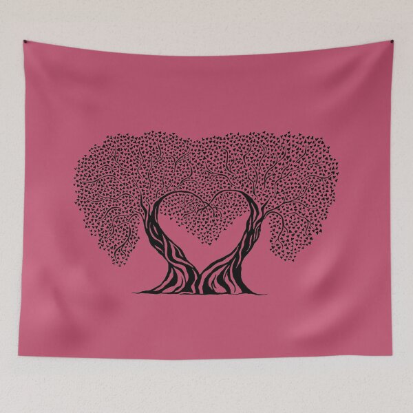 Item preview, Growing Love | Tree of Hearts Design designed and sold by Monochromatics by Corie Mae Dark.