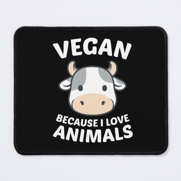 Item preview, VEGAN Because I LOVE ANIMALS designed and sold by KRIEAYTION.