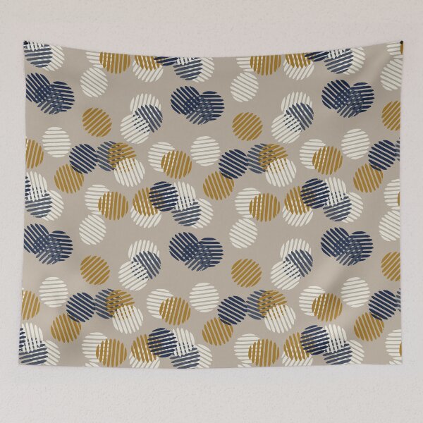 Item preview, Stripy Circle Stamp designed and sold by coalbox.