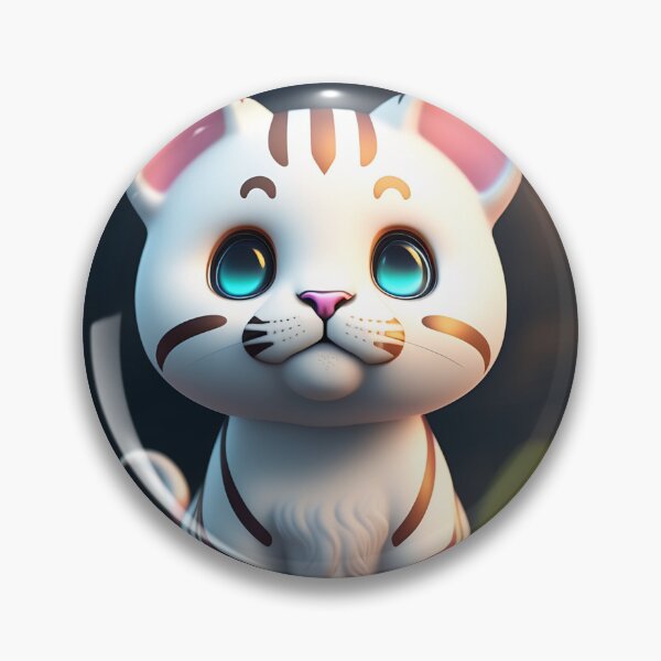 Artikelvorschau, Entzückender kleiner weißer Tiger entworfen und verkauft von ChibiMavis.