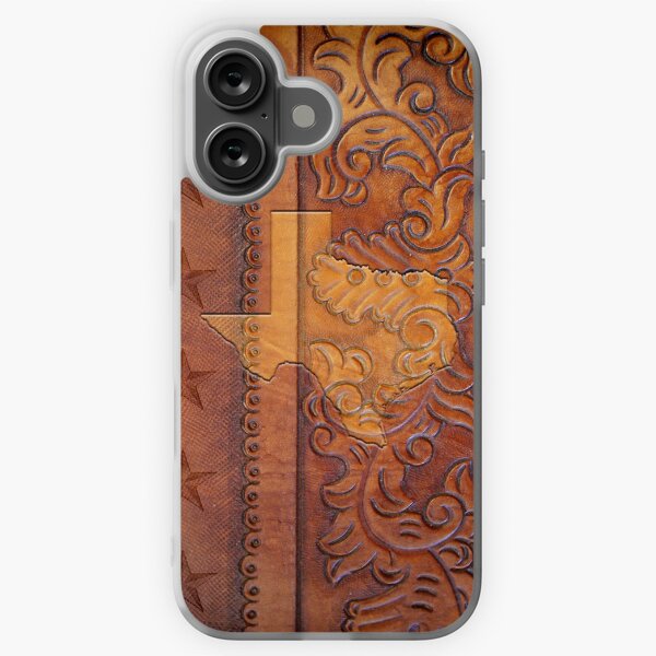 Texas Leather with Stars