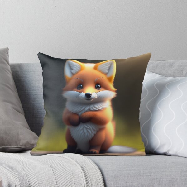 Item preview, Adorable Little Fox Standing designed and sold by ChibiMavis.