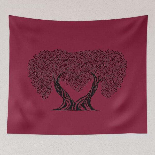 Item preview, Growing Love | Tree of Hearts Design designed and sold by Monochromatics by Corie Mae Dark.