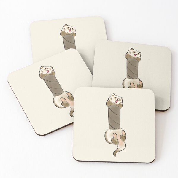 Item preview, Toilet Roll Ferret designed and sold by nestling.