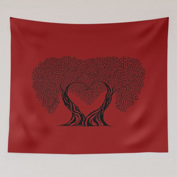Item preview, Growing Love | Tree of Hearts Design designed and sold by Monochromatics by Corie Mae Dark.