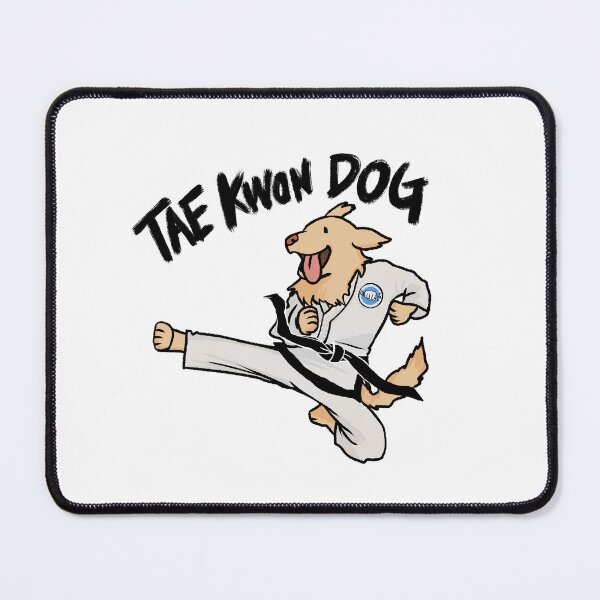 Item preview, Tae Kwon Do Golden Retriever, 태권도 | Tae Kwon Dog | Funny Dog Puns designed and sold by Golden Turtle Studio.