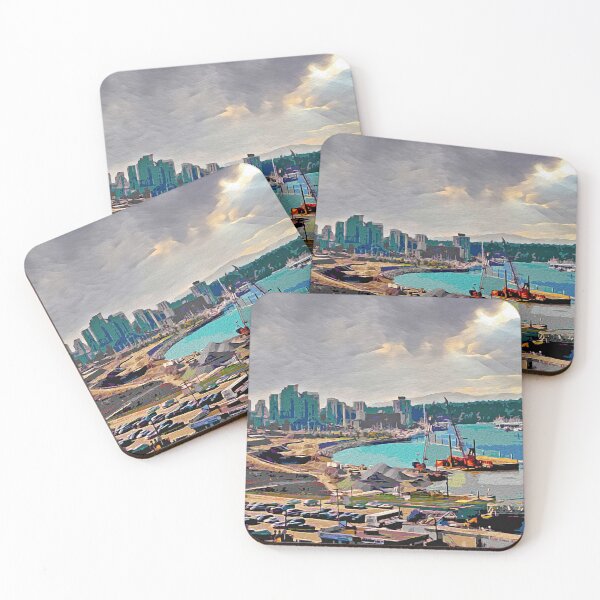 Item preview, THE PIER - VANCOUVER designed and sold by ArtbyRolleen.