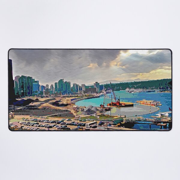 Item preview, THE PIER - VANCOUVER designed and sold by ArtbyRolleen.