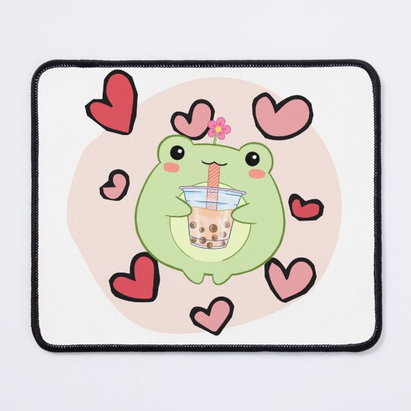 Item preview, Kawaii Boba Frog designed and sold by BirdandPoppy.