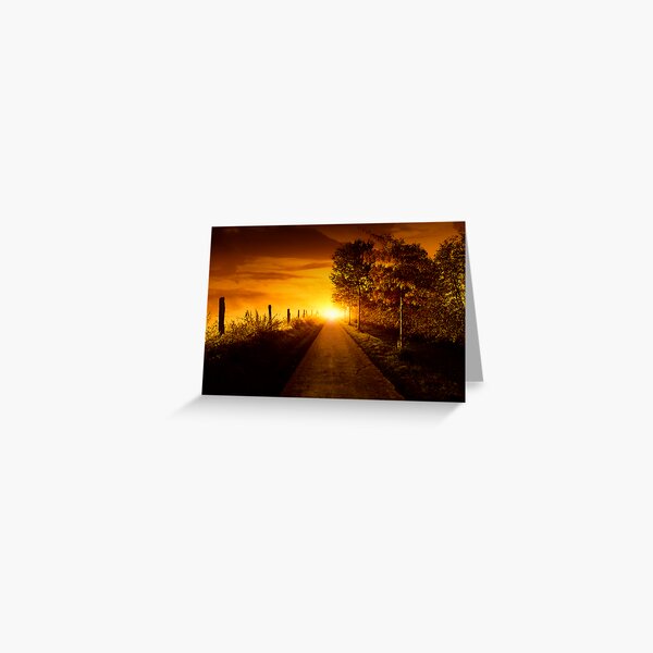 Light at the end Greeting Card