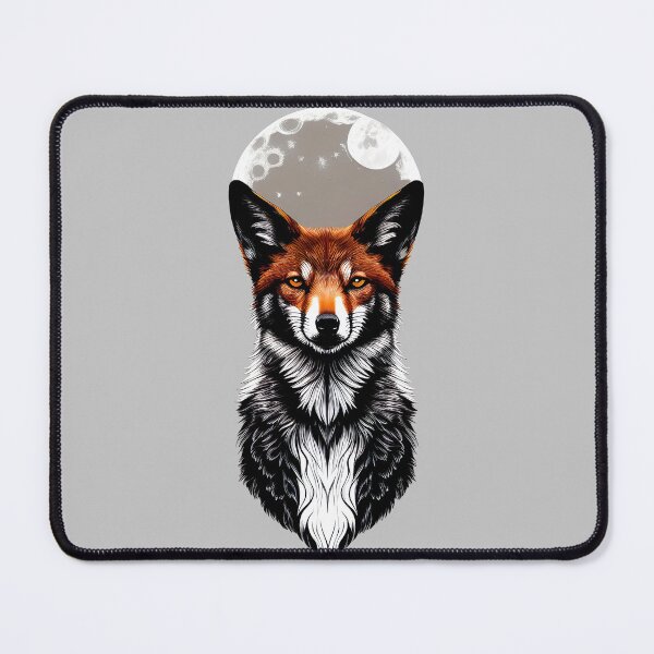 Item preview, Ethiopian Wolf Moon designed and sold by Aww_To_Z Animals.