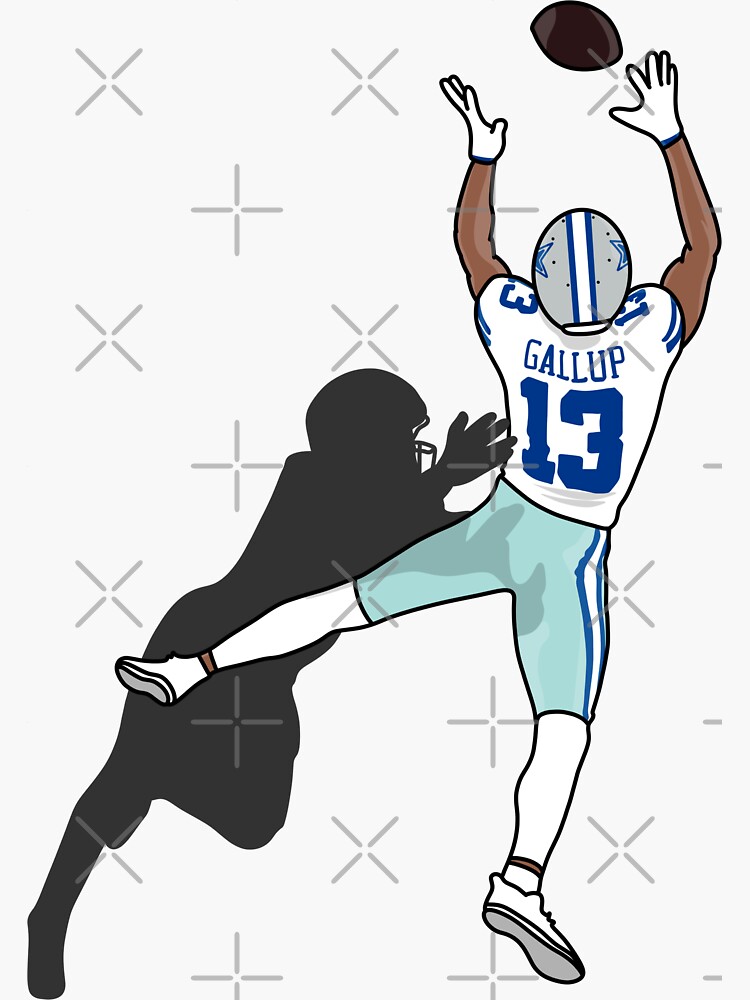 michael gallup future Sticker for Sale by Aznajane34