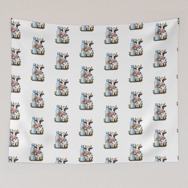Item preview, Farm Cartoon Milk Cow Bou designed and sold by BobilandStore.