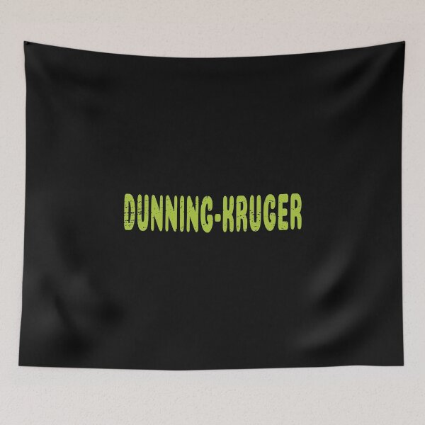 Item preview, Dunning-Kruger effect designed and sold by jdtees.