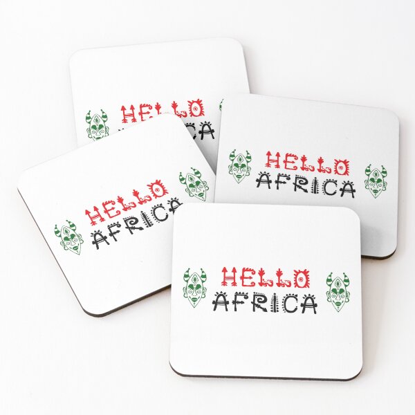 Item preview, Hello Africa; designed and sold by StickerApe.