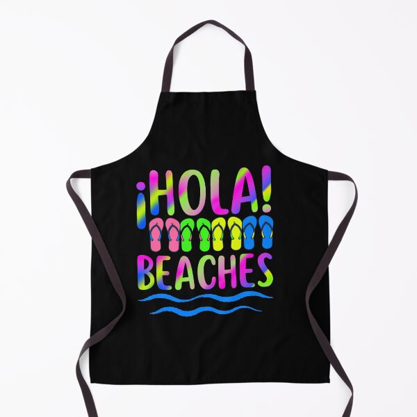Item preview, HOLA BEACHES - Funny Beach Vacation, Rainbow Travel designed and sold by Sun Sand & Sea Art.