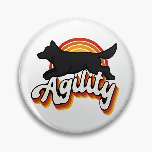 Item preview, Black GSD Agility designed and sold by SouthernPineK9s.