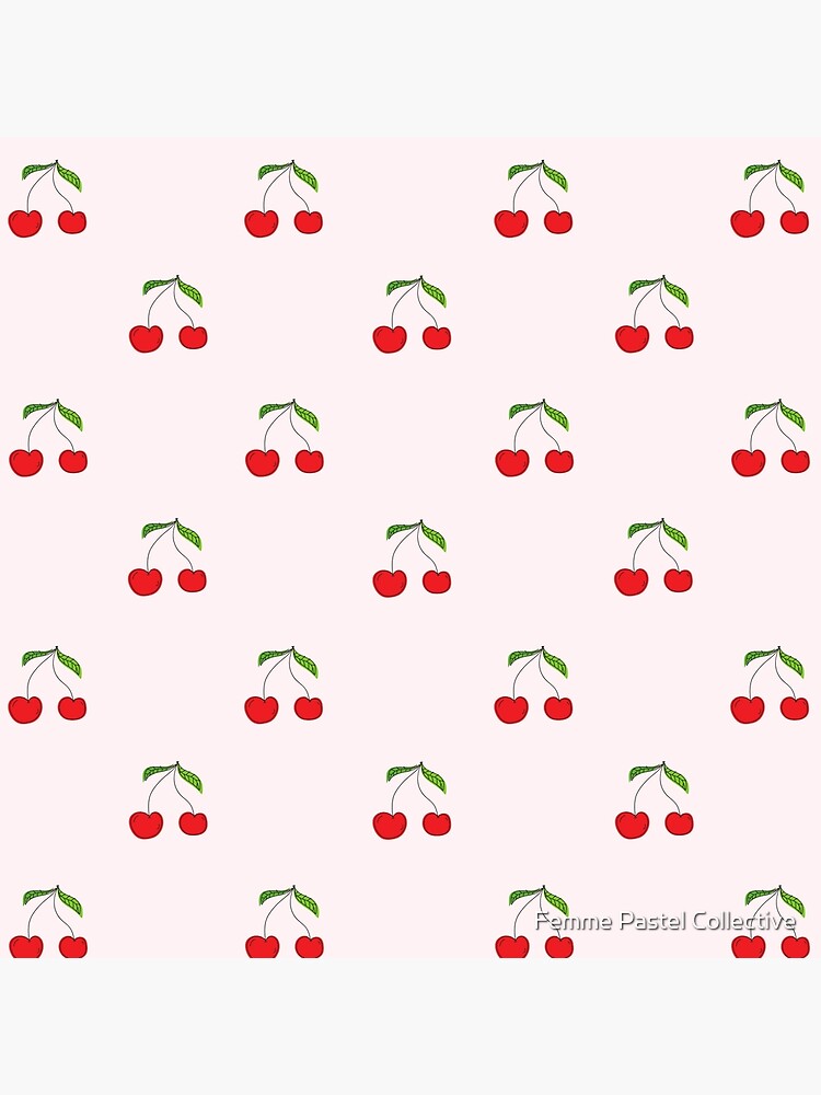 Cute Cherry Print Coquette Pattern | Tote Bag