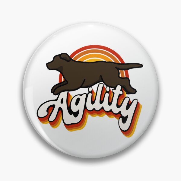 Item preview, Chocolate Lab Agility designed and sold by SouthernPineK9s.